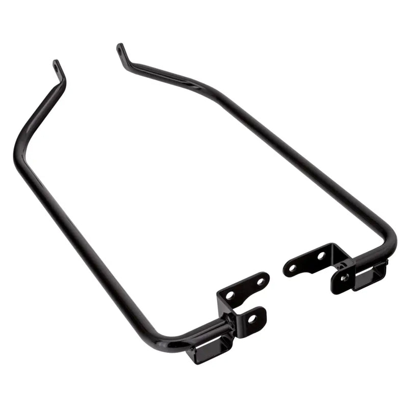 Zodiac Hard Saddlebag Supports for Harley 14-23 Touring (Replaces OEM: 90200549 & 90200550) / Black  - Customhoj