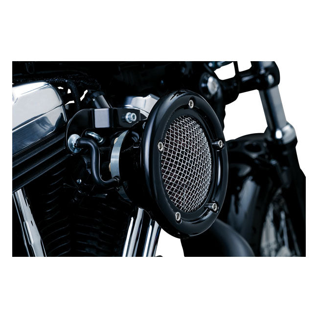 Chrusher Air Cleaner Harley 07-22 Sportster XL (excl. XR1200) / Black Chrusher® Velociraptor® Air Cleaner for Harley Customhoj