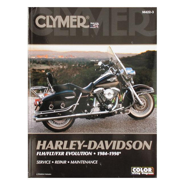 CLYMER Servicemanual Clymer Service Manual 84-98 Flt, Fxr. Customhoj