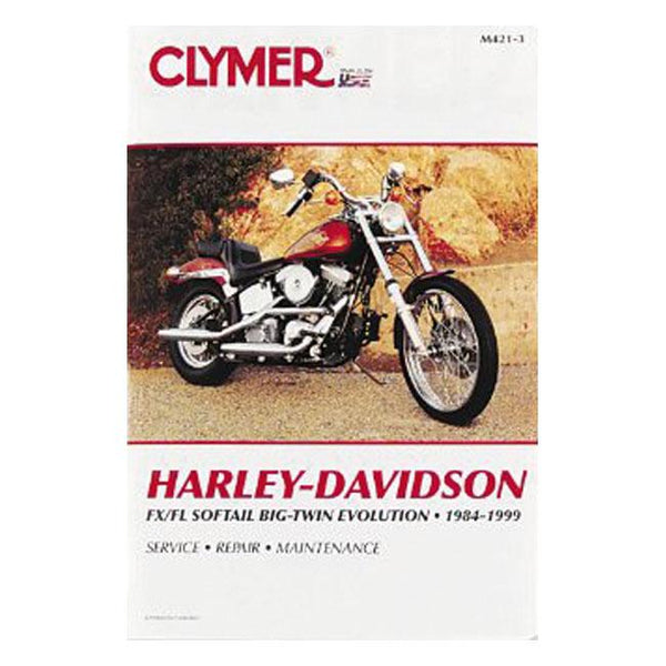 CLYMER Servicemanual Clymer Service Manual 84-99 Softail Customhoj
