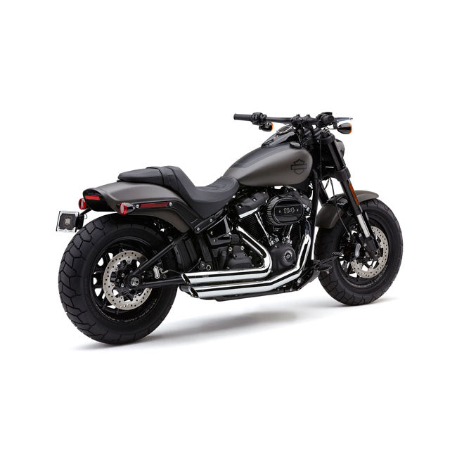 Cobra HD Softail Exhaust System FXFB/S Fat Bob 18-21 / Chrome Cobra Speedster SlashDown Exhaust Softail 18-21 Black / Chrome Customhoj