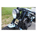 CULTWERK Damask / Gaffelkåpa / Bälg Cult-Werk 2-piece upper fork cover kit. Softail 18-21 / Dyna 06-17 / V-Rod 02-11 / Sportster 04-21 Customhoj