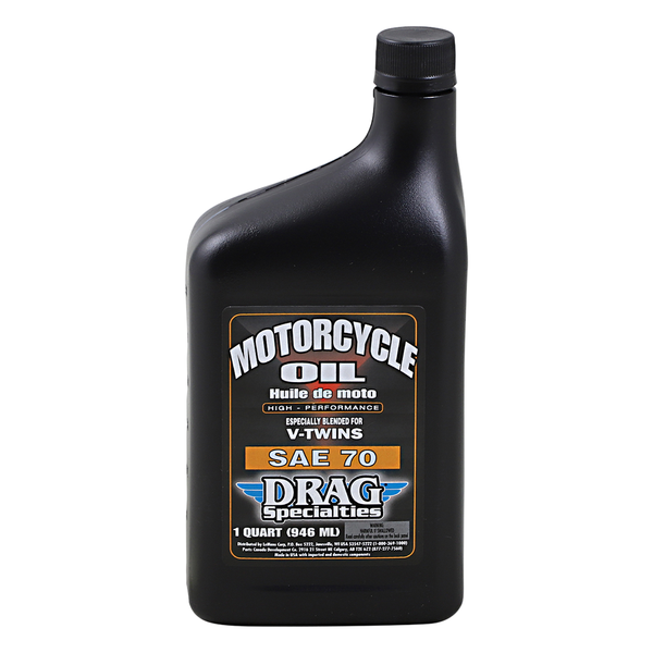 Drag Specialties Motorolja SAE 70 Drag Specialties SAE 70 Motorolja Mineral 1 Quart (946ml) Customhoj