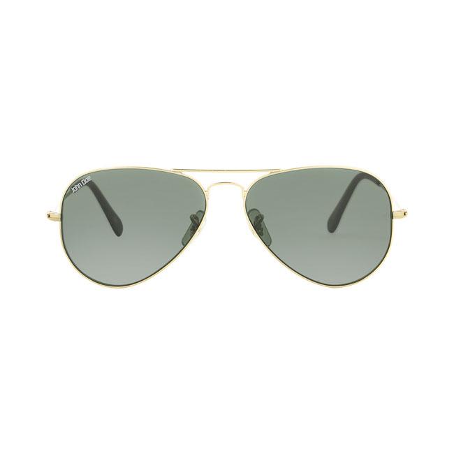 JOHN DOE Glasögon John Doe Solglasögon Aviator Shiny Guld Customhoj