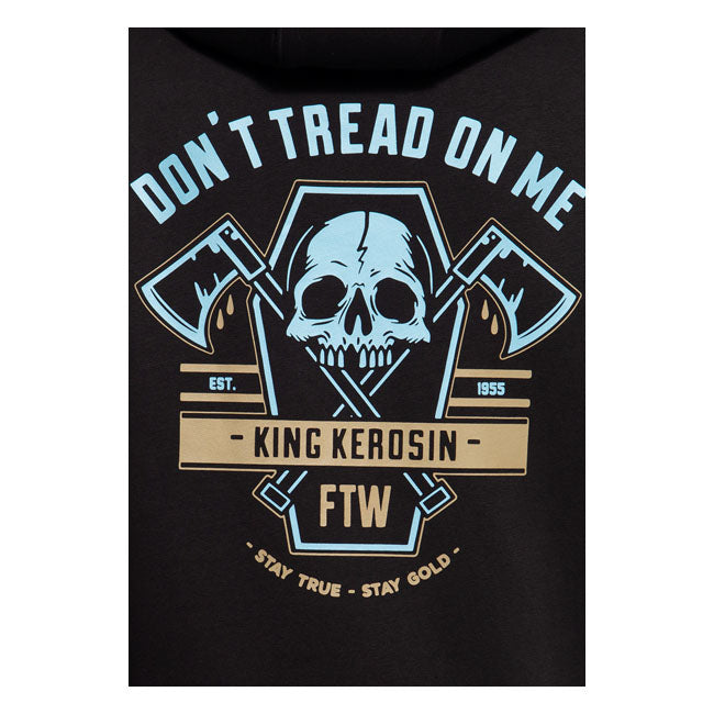 King Kerosin Hoodie King Kerosin Dont Tread Hoodie Black Customhoj