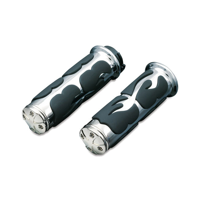 KURYAKYN Handtag HD E-THROTTLE Kuryakyn ISO Flame Handtag E-thr. Customhoj