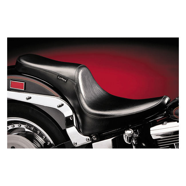 Le Pera HD Softail sadlar 84-99 Softail Le Pera Silhouette Deluxe 2-Up Sadel Softail 84-17 Customhoj