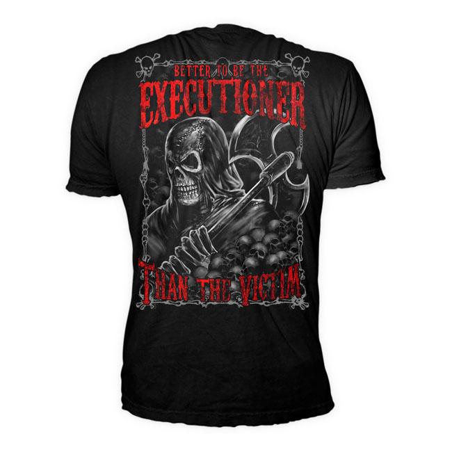 LETHAL THREAT T-shirt Lt Executioner T-Shirt Svart Customhoj