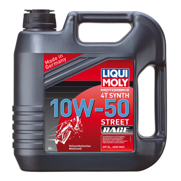 Liqui Moly Motorolja 10w50 Liqui Moly 4T Syn 10W-50 Str Race 1L Customhoj