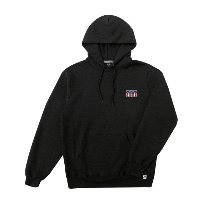 Loser Machine Hoodie Loser Machine OG-USA Hoodie Black Heather Customhoj