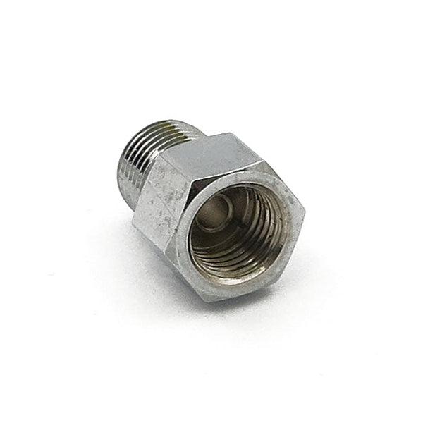 MCS Adapter bromsslang Bromsslang adapter 1/8" N.P.T. TO 3/8"-24 INV. FLARE (STRAIGHT) Customhoj