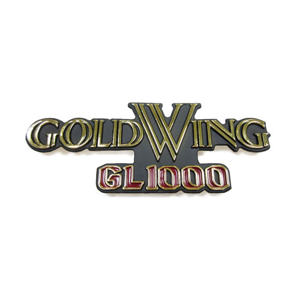 MCS Emblem Honda Gold Wing Sidoemblem GL1000 Customhoj