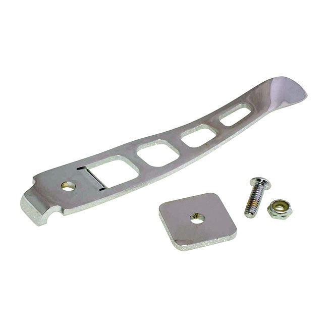 MCS Fäste/Montering Sidostöd Sidostöd extension tab kit. Krom Dyna 93-17 Customhoj