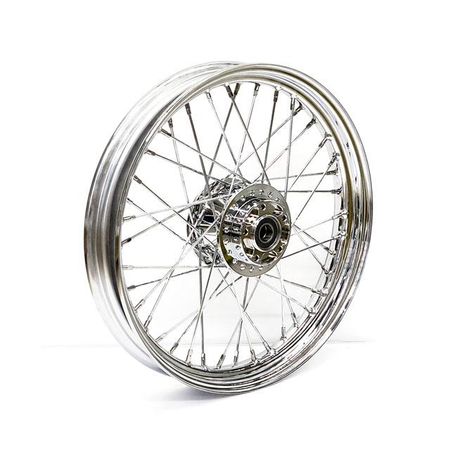 MCS Framhjul ekrat 19" HD 08-17 FXD (no ABS)(NU) 2.50 x 19 framhjul 40 ekrar krom Customhoj