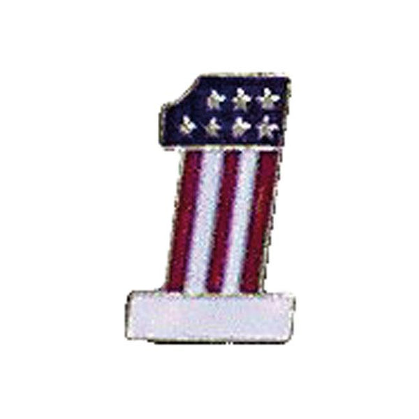 MCS Pin #1 Flag Pin Customhoj
