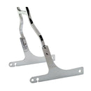 MCS Sissy Bar Side Plates Harley Rigid Sissy Bar Side Plates for Harley Customhoj