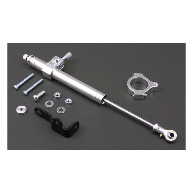 MCS Styrdämpare XL 04-06 Steering Damper Kit. Sportster 88-21 Customhoj