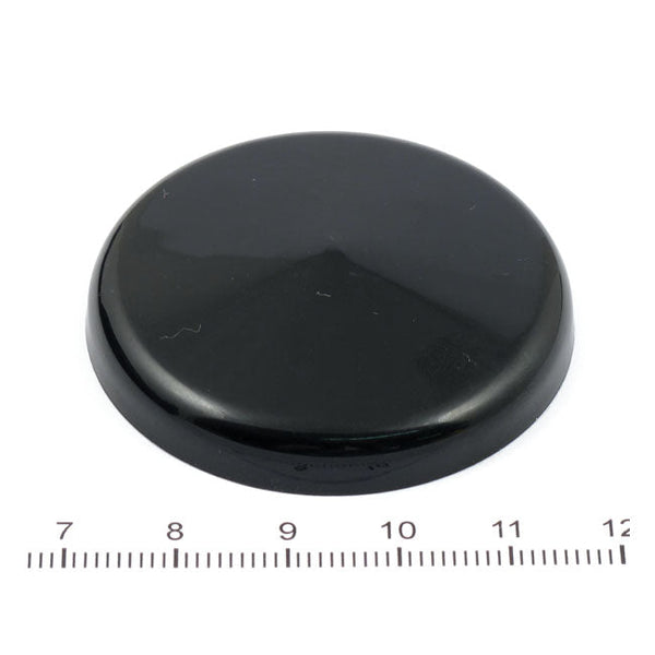 MCS Täckkåpor Universal SmoothTopps 1-13/16" (45mm) Diameter Emblem Svart / Krom Customhoj