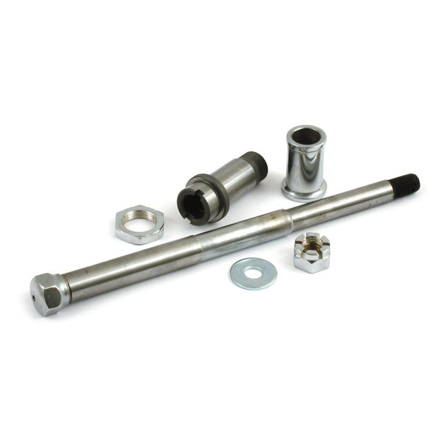 MCS Wheel axle front HD Wheel axle MCS Front wheel axle / Hardware kit. FL, EL, UL 36-48 Customhoj