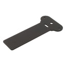 MOTOGADGET Fäste mätare Svart Motogadget Motoscope Mini Universal Bracket Svart / Polerad Customhoj