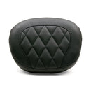 MUSTANG HD Softail ryggstöd 11-13 FXS; 12-17 FLS/S Mustang Vintage Sissy Bar Back Pad Wide Diamond 11-13 FXS; 12-17 FLS/S Customhoj