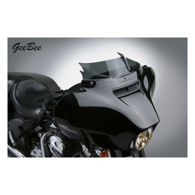 NATIONAL CYCLE Vindruta HD NC Gee Bee™ 4" windscreen Mörkt tonad FLHT, FLHX 14-21 Customhoj