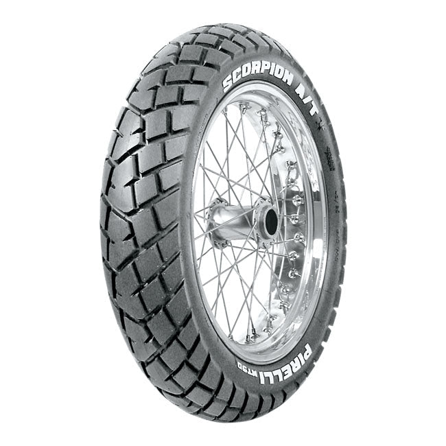 PIRELLI Däck 17" 120/90-17 64S TT Pirelli MT 90 A/T Scorpion Bakdäck MC 17" Customhoj