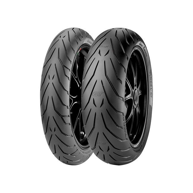 PIRELLI Däck 19" 110/80R 19 59V Pirelli Angel GT Framdäck MC 19" Customhoj