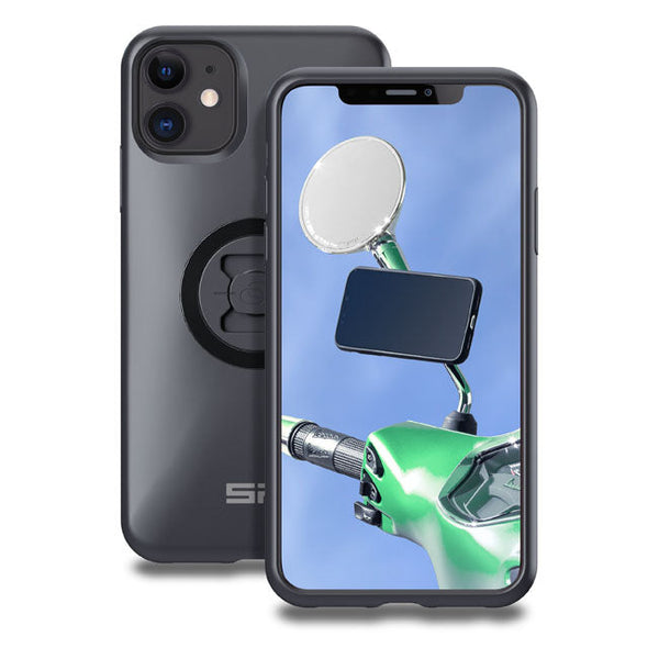 SP Connect Mobilhållare Paket iPhone 11/XR SP Connect™ Moto Mirror Bundle LT Customhoj