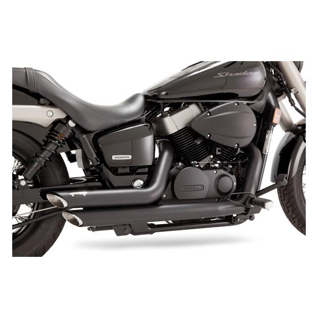 VANCE&HINES Honda Exhaust System Vance & Hines Shortshots Staggered 2-2 Honda Phantom & Shadow 750 Customhoj