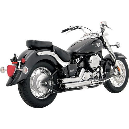 VANCE&HINES Yamaha avgassystem Vance & Hines Shortshots Staggered 2-2 Exhaust Yamaha XVS650 Customhoj