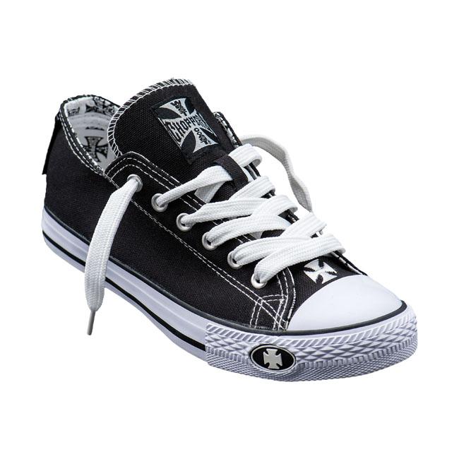 WEST COAST CHOPPERS Skor WCC Warrior Low Tops Skor Svart Customhoj