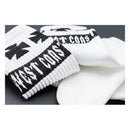 WEST COAST CHOPPERS Strumpor WCC Tube Logo Strumpor Cool Vit Customhoj